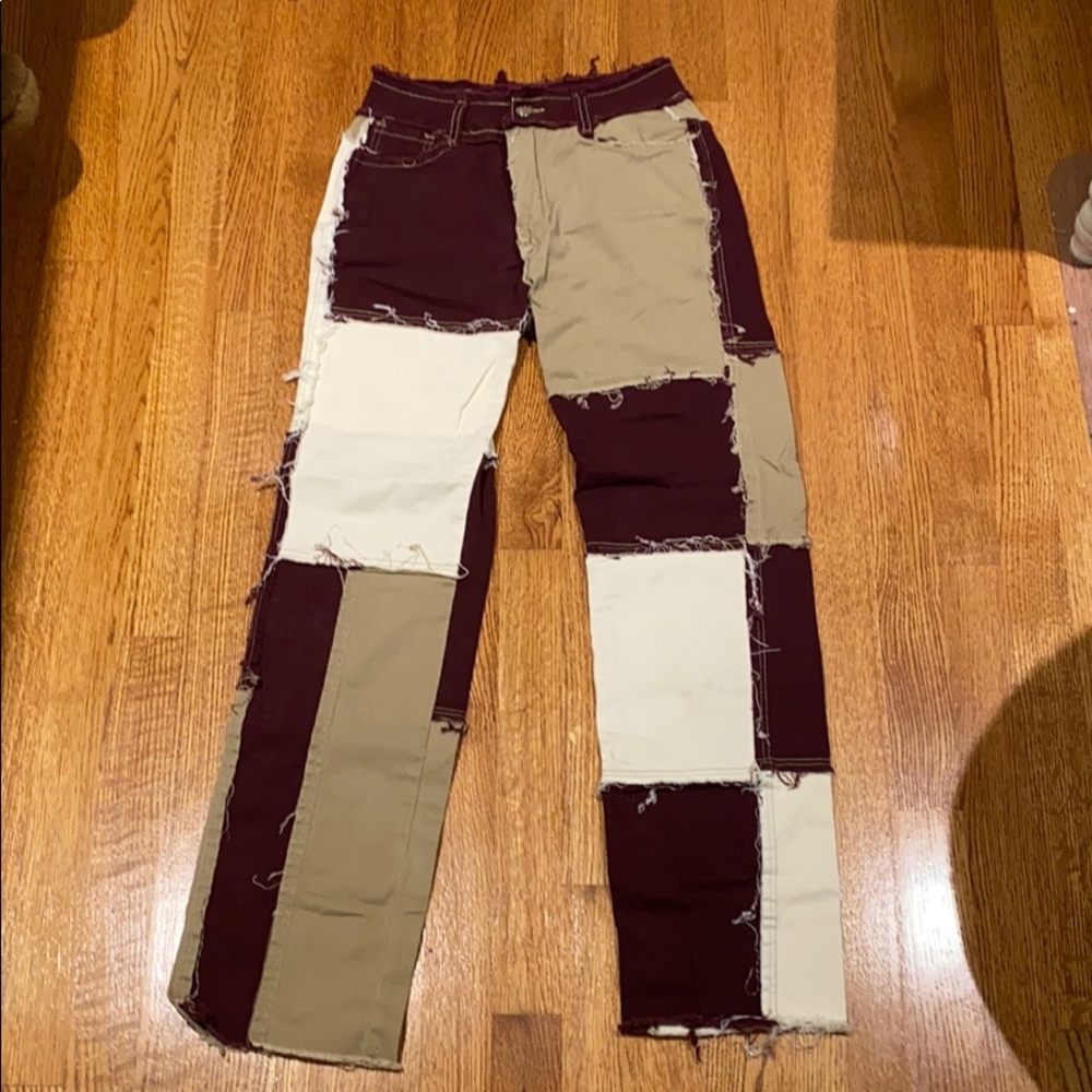 Patchwork Pants - image 2